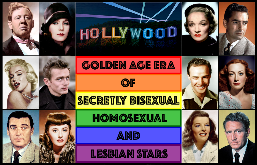 lesbians HOLLYWOOD'S GOLDEN AGE ERA OF SECRETLY BISEXUAL, HOMOSEXUAL AND LESBIAN  STARS | by Scott Anthony | Medium